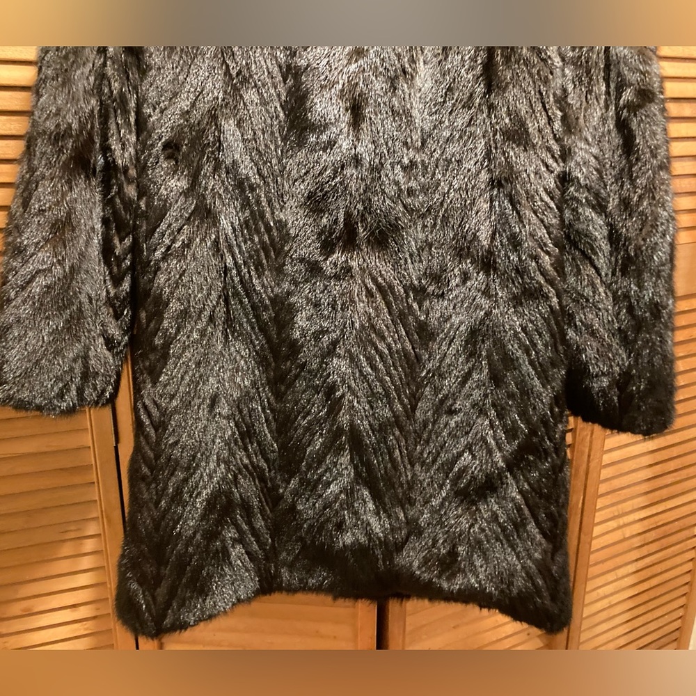 Vintage Scandinavian Fur Co. Genuine Mink Fur Coat with Zippered Front - Picture 16 of 16